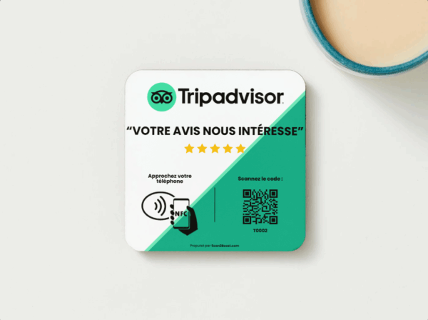 Plaque Avis TripAdvisor